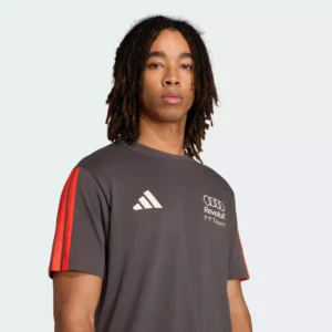 AUDI REVOLUT F1 ADIDAS DNA TEE MENS UTILITY BLACK