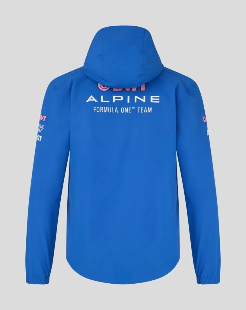 Alpine Racing F1 2026 Team Rain Jacket - Lapis Blue - Imagen 5