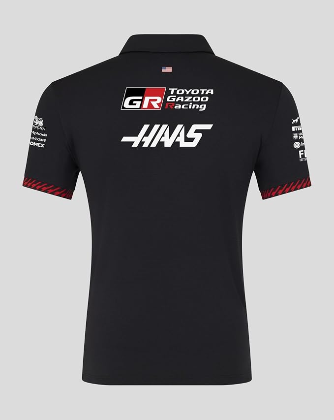 HAAS F1 TEAM POLO MENS 2026 - Imagen 5