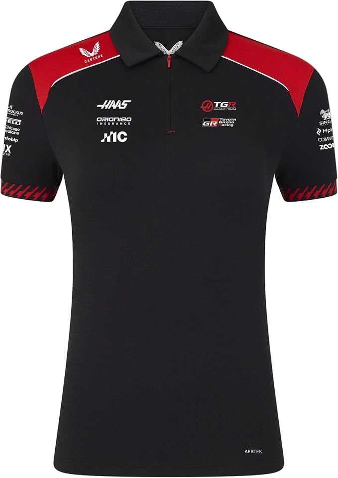 Castore Haas Racing F1 2026 – Polo para mujer