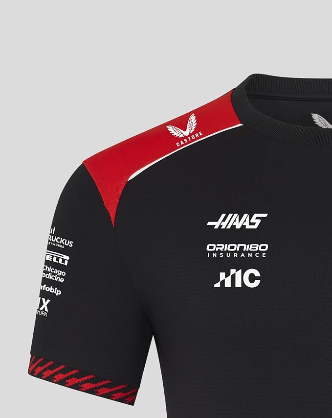 HAAS F1 TEAM SET-UP TEE MENS 2026 - Imagen 2