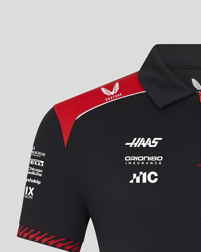 HAAS F1 TEAM POLO MENS 2026 - Imagen 3
