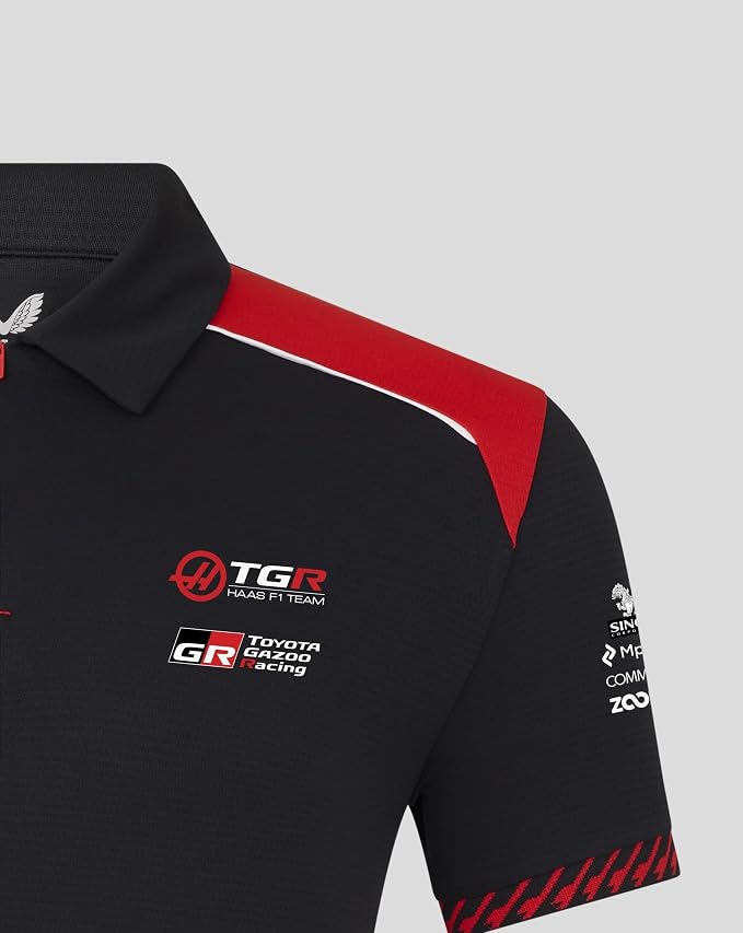 HAAS F1 TEAM POLO MENS 2026 - Imagen 2