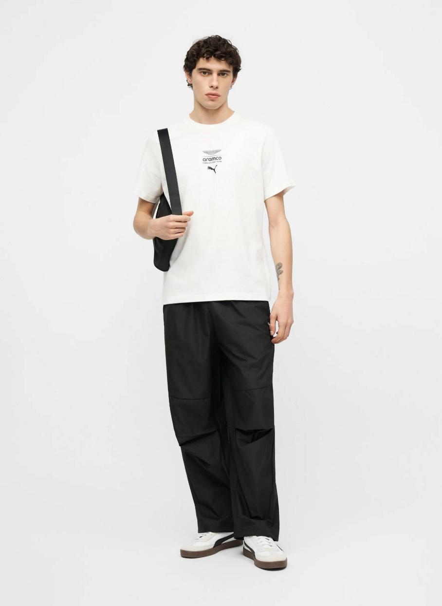 AMF1 ESSENTIAL LOGO TEE 1 WHITE - Imagen 3