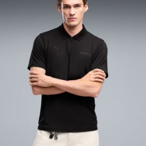 AMF1 CLOUDSPUN POLO BLACK