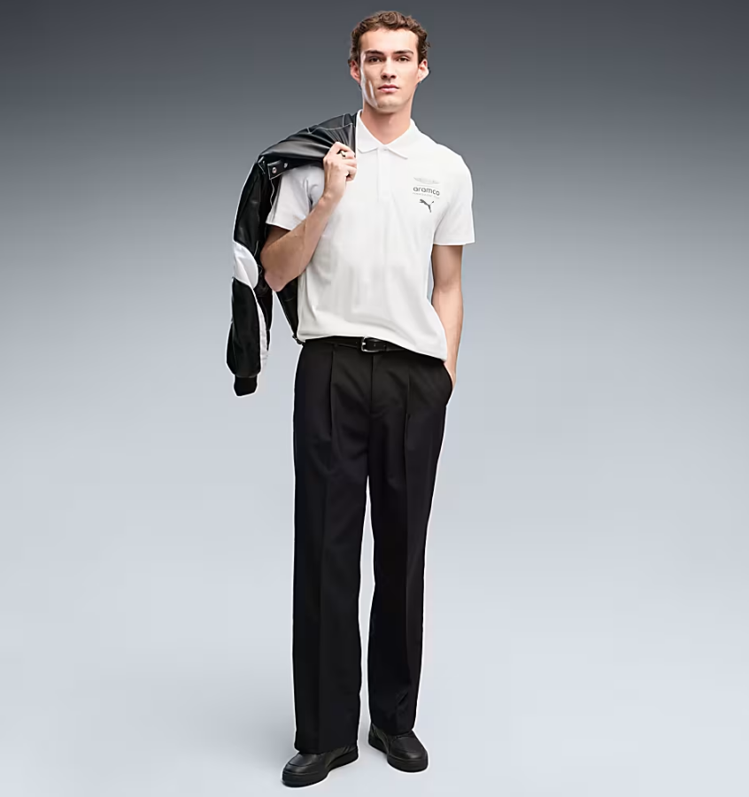 AMF1 ESSENTIAL POLO WHITE