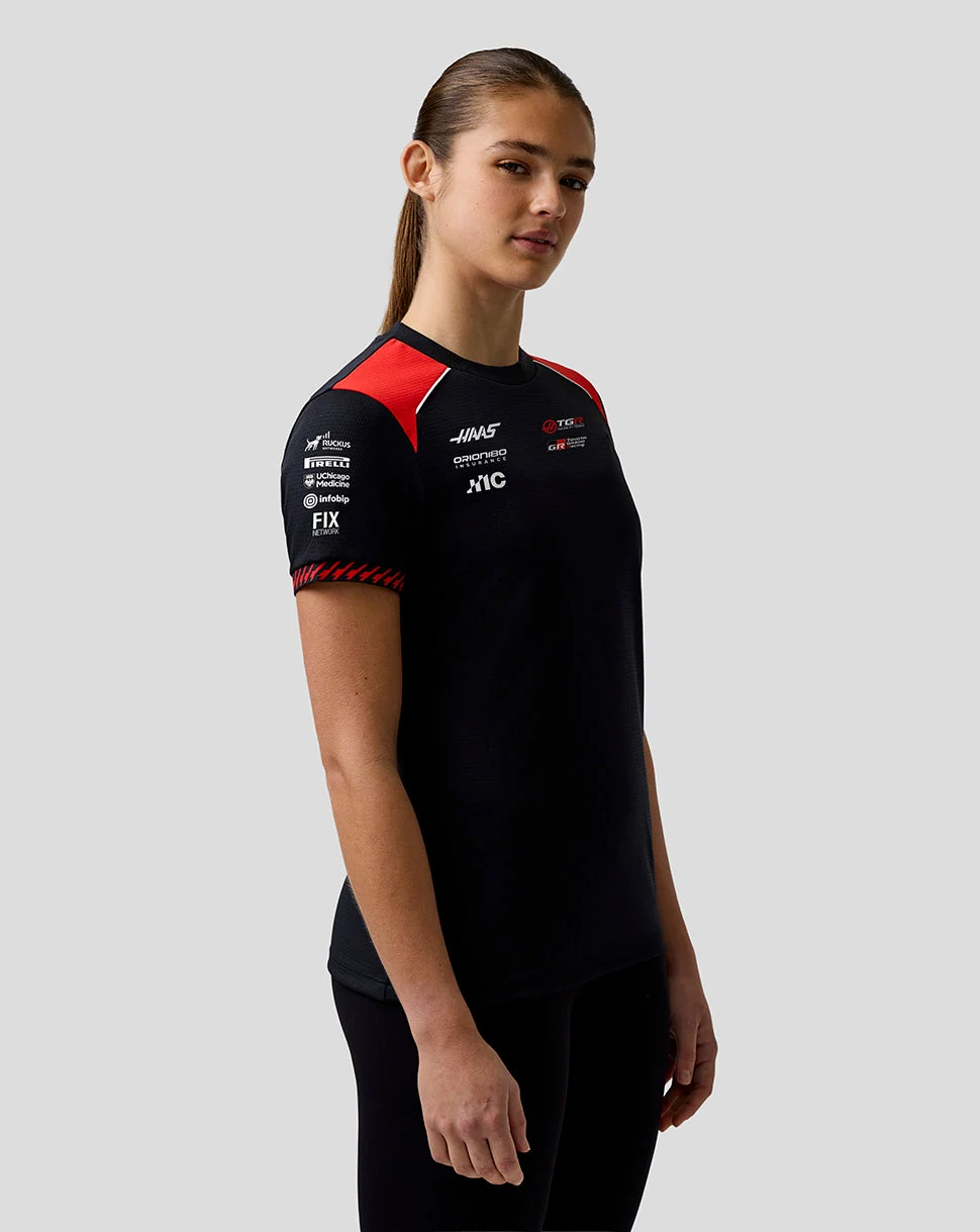 HAAS F1 TEAM SET-UP TEE WOMENS - Imagen 3