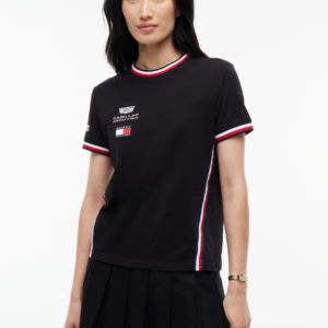 CADILAC F1 TEAM TOMMY HILFILGER TEE WOMENS BLACK 2026