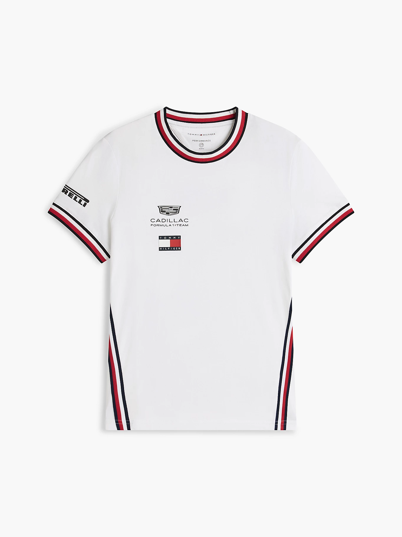 CADILAC F1 TEAM TOMMY HILFILGER TEE WOMENS WHITE 2026 - Imagen 4