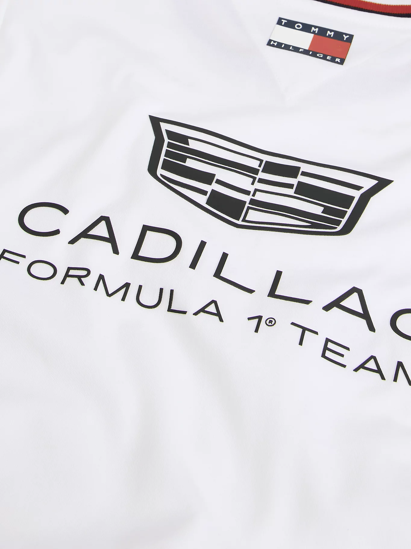 CADILAC F1 TEAM TOMMY HILFILGER TEE WOMENS WHITE 2026 - Imagen 2